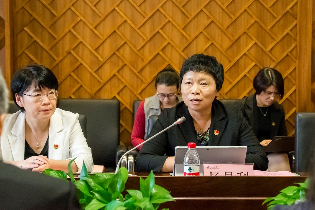 华东师范大学党委副书记杨昌利总结讲话